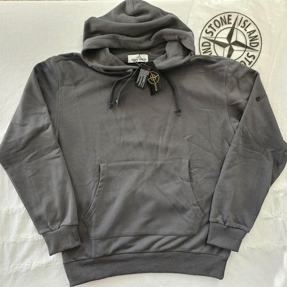 Stone Island Charcoal Men's Hoodie